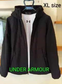 UNDER ARMOUR XL ブラック 中綿ジャンパー レディース