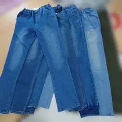 ブランドミックス　サイズ160 冬向きデニムパンツ 他5着 まとめ売り　裏起毛