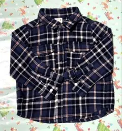 petit main チェック柄シャツ