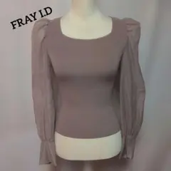 新品タグ付き☆FRAY I.D♡ パフスリーブ モカ色トップス