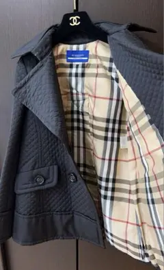 極美品◼️ バーバリー ブルーレーベル キルティング　コート