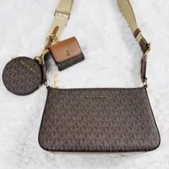 500 極美品✨MICHAEL KORS クロスボディ ショルダーバッグ