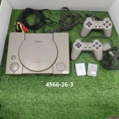 SONY PlayStation 本体 コントローラー2個付き