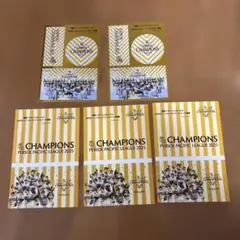 福岡ソフトバンクホークス 日本シリーズ 2025 記念シール　2種　5枚セット