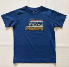 美品　130 mont-bell モンベル 半袖Tシャツ　青のサムネイル