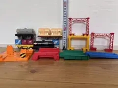【プラレール】貨車・橋脚・レール まとめ売りセット