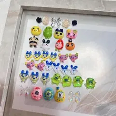 146.147 カラフルなネイルパーツセット