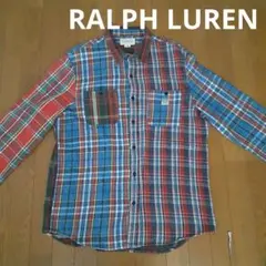 『DENIM&SUPPLY RALPH LAUREN』パッチワークネルシャツ