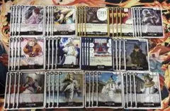 ワンピースカード受け継がれる意志　黒デッキ　イムデッキパーツ