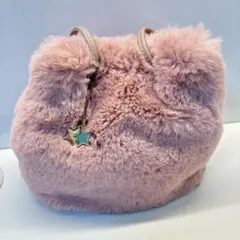 ファー巾着バッグ GLOBALWORK