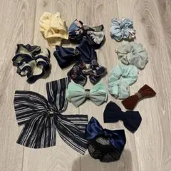 シュシュ　バレッタ　などヘアアクセまとめ売り