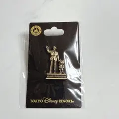 ウォルト・ディズニー ミッキーマウス パートナーズ像ピンバッジ