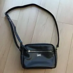 Lee ブラック ショルダーバッグ