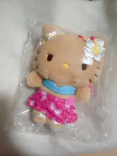 サンリオ トコナツバケーション 日焼けキティ マスコットキーホルダー