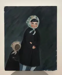 坂巻弓華　原画　ペインティング Yuka Sakamaki Exhibition 坂巻弓華 個展 「齧る時に零れ落ち