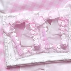 硬質ケース ペア ホイップデコ b8 いちご ピンク