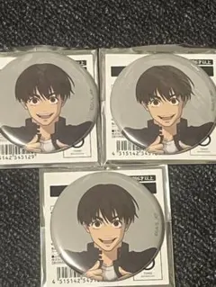 アニメーション呪術廻戦展 ランダム缶バッジ 懐玉・玉折 灰原 雄×3