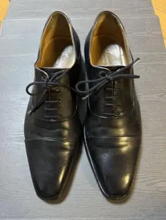 スコッチグレインHIROKAWA ブラック ドレスシューズ 25.5cm - メルカリ