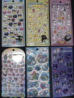 【正規品】ボンボンドロップシール・キャラクターシール12枚セット 【新品】