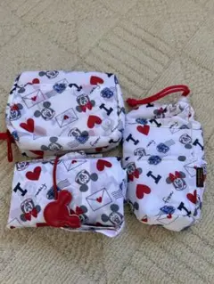 新品未使用　ルートート　マミールー　ミッキーマウスミニーバッグポーチペットボトル