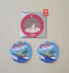 BTS　インザソム　ステッカー　V　テテ　A