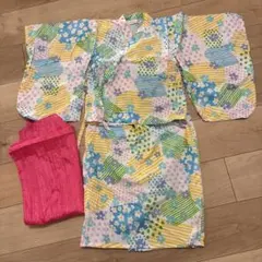 Sunny Yukata セパレート浴衣ドレス 120cm 花柄