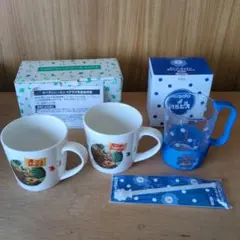 ミスド ポンデライオン 変わるんグラス&マドラー オープンシーズンペアマグ
