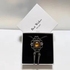 アンティーク調ループタイ　ボロタイ　ギフトボックス付き　おしゃれ