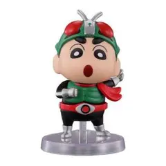 クレヨンしんちゃん 仮面ライダー コラボ フィギュア コレクション ガチャ 1号