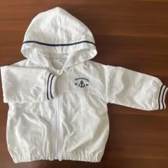 【美品】バースデイ cottoli フード付きブルゾン 90サイズのサムネイル