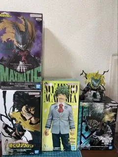 僕のヒーローアカデミア 緑谷出久 黒デク フィギュア 5点セット