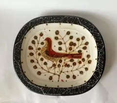 辻 光典 鳥の柄飾り皿 額皿 絵皿 ジャンク品のサムネイル