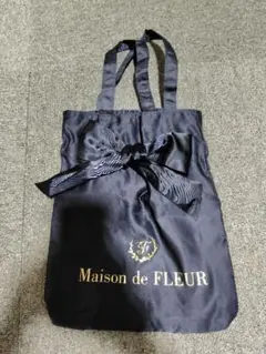 Maison de FLEUR メゾンドフルール ネイビー ミニバッグ 雑誌付録