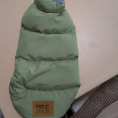 SNOOPY ダウンジャケット 犬服 グリーン