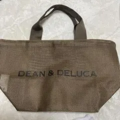 DEAN & DELUCA メッシュトートバッグ ブラウン