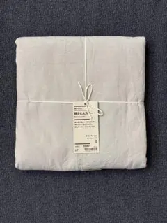 【新品】無印良品 掛け布団カバー Sサイズ ・ライトベージュ