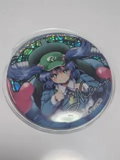 河城にとり 東方Project 缶バッジ DAISO