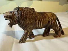 木製虎の彫刻 約30cm - メルカリ
