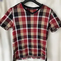 BLACK LABEL CRESTBRIDGE チェック柄 半袖Tシャツ Mのサムネイル