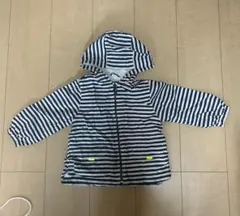 ZARA ストライプ柄 ナイロンパーカー　2-3歳用