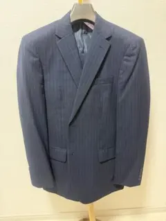 HIROKO KOSHINO（ヒロココシノ）ネイビー ストライプ ビジネススーツ