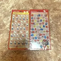正規品　ボンボンドロップシール　moji ミニ　ハローキティ　2種