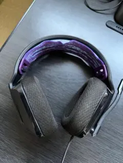 Logicool G ゲーミングヘッドセット G335 ブラック・パープル 有線