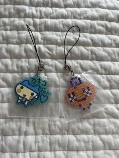 一番くじ たまごっち F賞 きらきらラバーチャーム やんぐまめっち　めめっち