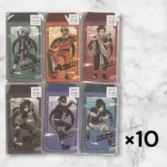 【新品未開封】伊予和紙 ポチ袋 お気持ち袋 NARUTO 疾風伝 6種10セット