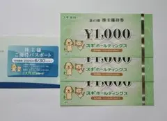 スギ薬局　株主優待のサムネイル