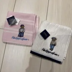 Polo Ralph Lauren ハンカチ 2枚セット　ポロベア