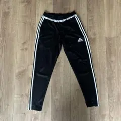 adidas ジャージパンツ M ブラック スリム 夏用 トレーニング パンツ