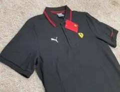 Ferrari フェラーリ オフィシャル ポロシャツ 半袖 ブラック Mサイズのサムネイル