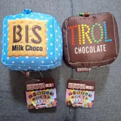 チロルチョコ　ぬいぐるみマスコット　ラウンドワン限定
